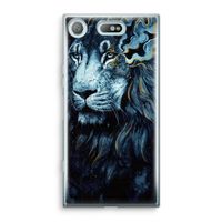 Darkness Lion: Sony Xperia XZ1 Compact Transparant Hoesje Darkness Lion: Sony Xperia XZ1 Compact Transparant Hoesje