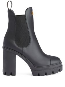 Giuseppe Zanotti bottines plateforme Tonix 110 mm à plaque logo - Noir