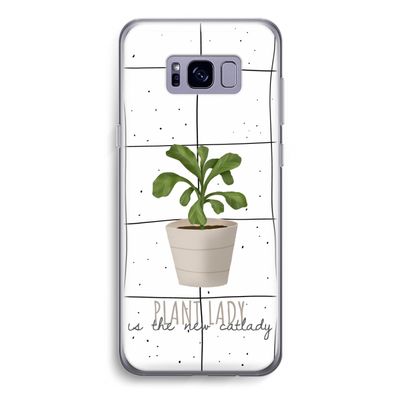 Kamerplant op vensterruit: Samsung Galaxy S8 Transparant Hoesje