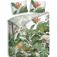 Dekbedovertrek Elisa Katoen Satijn Wit 260x200 Cm Anti Allergie Heckett Lane - Dekbed-Discounter.nl