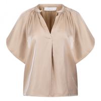 Nukus - Beige | Dames | Blouse | Beige | XXL | regular | Kamst mode
