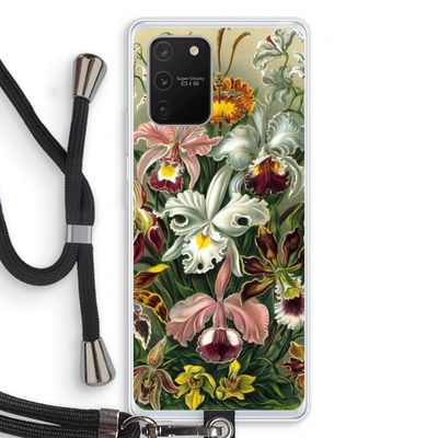Haeckel Orchidae: Samsung Galaxy S10 Lite Transparant Hoesje met koord