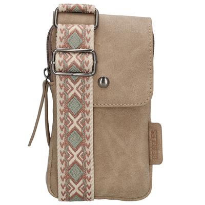 Beagles Phone Bag Telefoontasje Malaga Licht Taupe