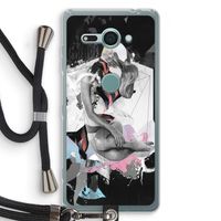 Camouflage de sommeil: Sony Xperia XZ2 Compact Transparant Hoesje met koord