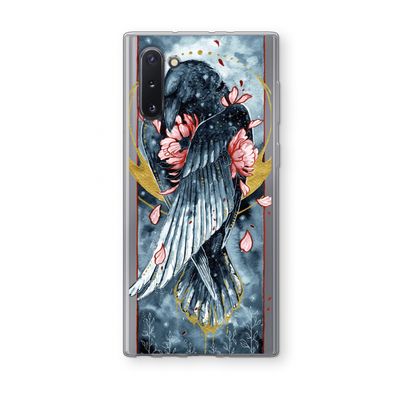 Golden Raven: Samsung Galaxy Note 10 Transparant Hoesje
