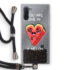 One In A Melon: Samsung Galaxy Note 10 Transparant Hoesje met koord