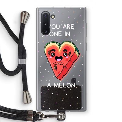 One In A Melon: Samsung Galaxy Note 10 Transparant Hoesje met koord