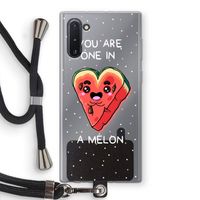 One In A Melon: Samsung Galaxy Note 10 Transparant Hoesje met koord One In A Melon: Samsung Galaxy Note 10 Transparant Hoesje met koord
