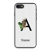 Charcoal Flora: iPhone 7 Biologisch afbreekbaar hoesje