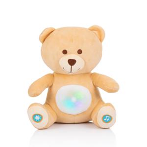 Chipolino Pluche Baby Nachtlamp Knuffelbeer met Muziek & Licht