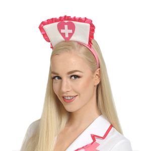 Tiara Verpleegster Roze