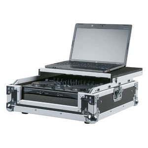 DAP DCA-CON1 Flightcase voor een 2-kanaals DJ controller en een laptop