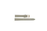 Horlogeband Armani AR1681 Leder Beige 14mm