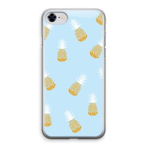 Ananasjes: iPhone 8 Transparant Hoesje