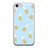 Ananasjes: iPhone 8 Transparant Hoesje