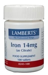 IJzer citraat 14mg