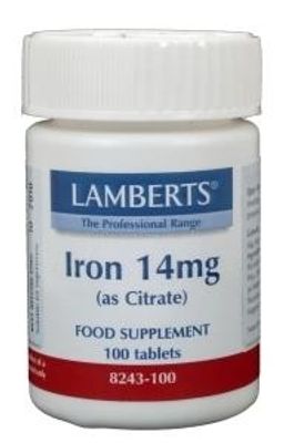 IJzer citraat 14mg