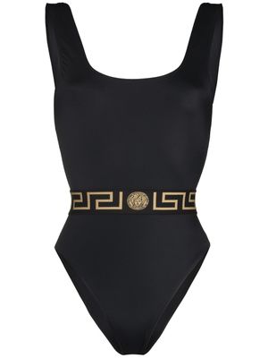Versace maillot de bain Greca Border - Noir