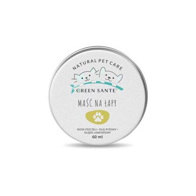 GREEN SANTE Natuurlijke pootzalf voor honden en katten - 60 ml