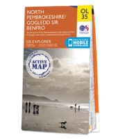 Wandelkaart OL35 OS Explorer Map | Active North Pembrokeshire Active Map | Ordnance Survey