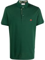 ETRO polo à logo brodé - Vert