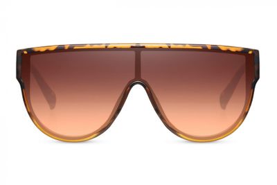 CWI zonnebril shield dames volledig omrand cat. 3 bruin/bruin CWI zonnebril shield dames volledig omrand cat. 3 bruin/bruin