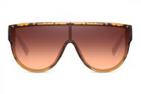 CWI zonnebril shield dames volledig omrand cat. 3 bruin/bruin - thumbnail