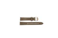Horlogeband Fossil ES4335 Leder Beige 16mm