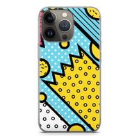 Pop Art #1: iPhone 13 Pro Transparant Hoesje