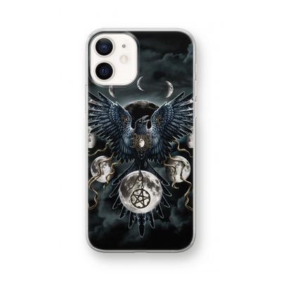 Sinister Wings: iPhone 12 mini Transparant Hoesje