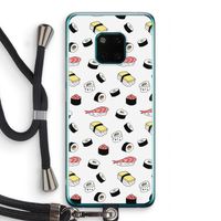 Sushi time: Huawei Mate 20 Pro Transparant Hoesje met koord