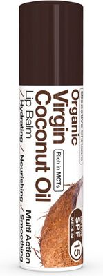 Dr Organic Virgin Coconut Oil Lipbalm SPF15 Dr Organic Virgin Coconut Oil Lipbalm SPF15
