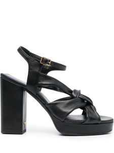 Zadig&Voltaire sandales Forget Me Knot en cuir - Noir