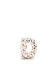 Missoma boucle d'oreille Pave Initial