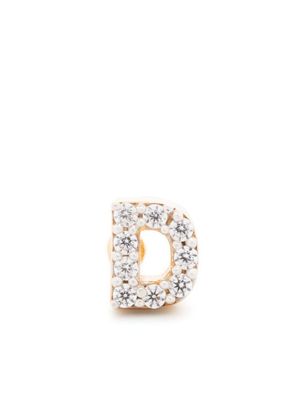 Missoma boucle d'oreille Pave Initial