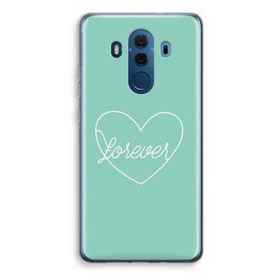 Forever heart pastel: Huawei Mate 10 Pro Transparant Hoesje