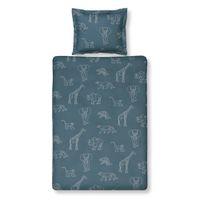 Vandyck Vandyck SAFARI KIDS 1-persoons (140x200/220 ) vintage blue