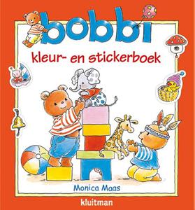 Bobbi kleur- en stickerboek