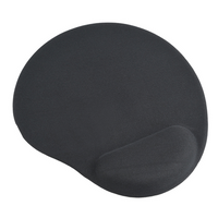 Gembird MP-GEL-BLACK muismat Zwart