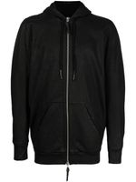 11 By Boris Bidjan Saberi hoodie à effet délavé - Noir