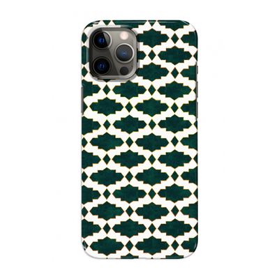 Moroccan tiles: Volledig geprint iPhone 12 Hoesje