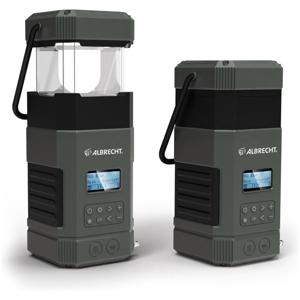 Albrecht DR 114 Noodradio DAB radio Zwart