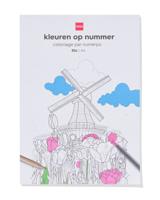 HEMA Kleuren op nummer A4