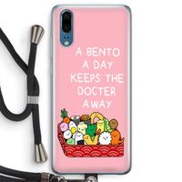 Bento a day: Huawei P20 Transparant Hoesje met koord