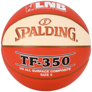 Spalding basketbal LNB TF350 Oranje wit maat 5