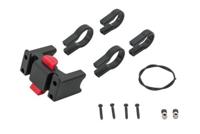Newlooxs stuurhouder klickfix ø22-26+ø31,8mm klemmen zwart