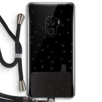 Kleine kattenkopjes: Xiaomi Mi Mix 2 Transparant Hoesje met koord