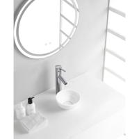 Wiesbaden Consilio Waskom Rond - 20x9cm - Keramiek - Glans Wit