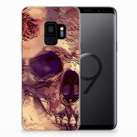 Silicone Back Case Samsung Galaxy S9 Skullhead