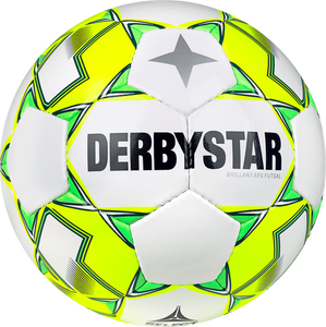 Derbystar Futsal Brilliant APS V23 1550 Wit geel grijs